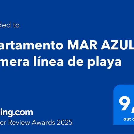Mar Azul, Primera Linea De Playa